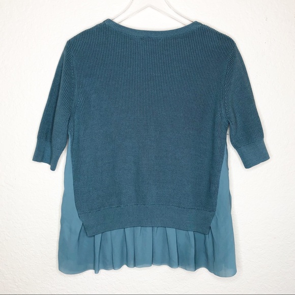 COS | Women’s Green Half Sleeve Sweater Size Small - Picture 6 of 6